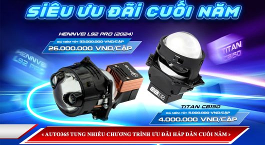 AUTO365 TUNG NHIỀU CHƯƠNG TRÌNH ƯU ĐÃI HẤP DẪN CUỐI NĂM